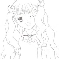 Desenho de Princesa Kilala para colorir