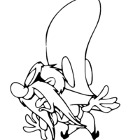 Desenho de Eufrazino do Looney Tunes para colorir