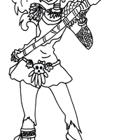 Desenho de Jane Boolittle para colorir