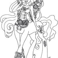 Desenho de Penelope Steamtail para colorir