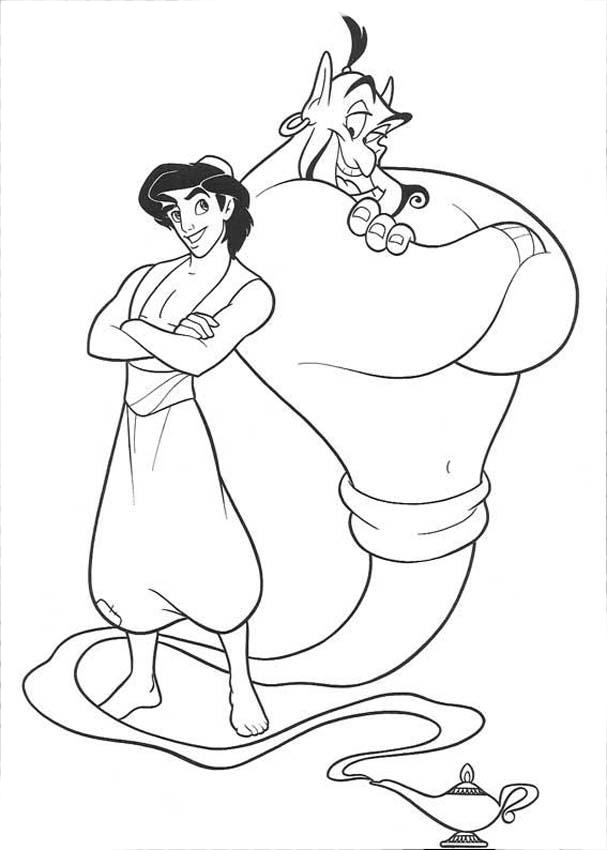 Aladdin e genio