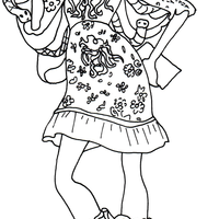 Desenho de Viperine Gorgon para colorir