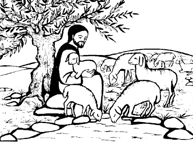 Jesus e as ovelhas