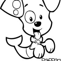 Desenho de Bubble Puppy para colorir