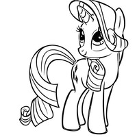 Desenho de Fluttershy para colorir