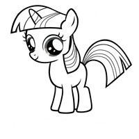 Desenho de Twilight Sparkle para colorir