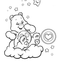 Desenho de Ursinho Amigo para colorir