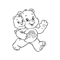 Desenho de Ursinho Melhor Amigo para colorir