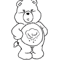 Desenho de Ursinho Resmungão para colorir