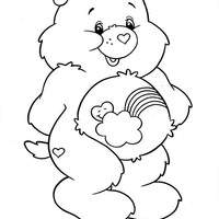 Desenho de Ursinho Tímido para colorir