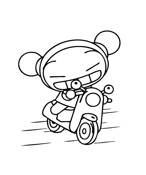 Desenhos de Moto para colorir - Tudodesenhos