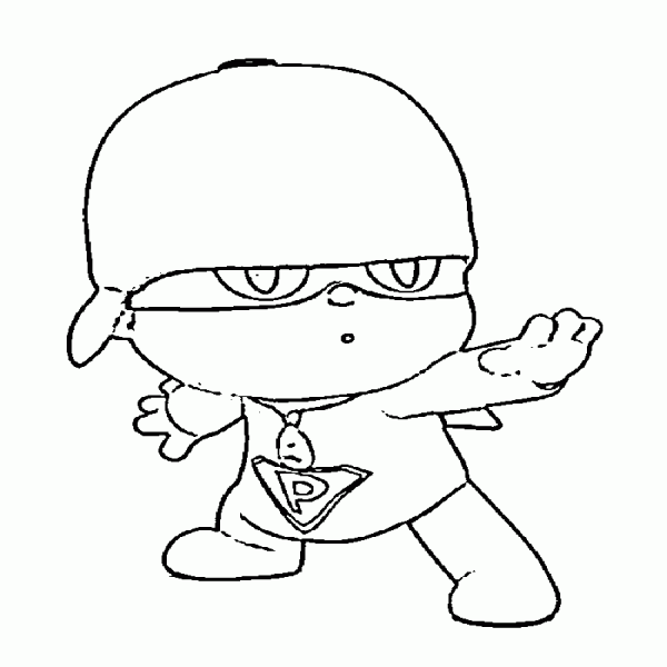 Desenho de Pato amigo do Pocoyo para colorir - Tudodesenhos