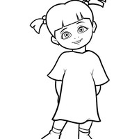 Desenho de Boo para colorir