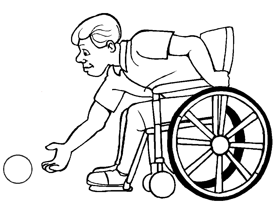 Homem na cadeira de rodas