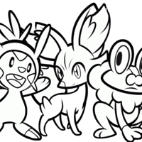 Desenho de Pokemon Lendarios para colorir