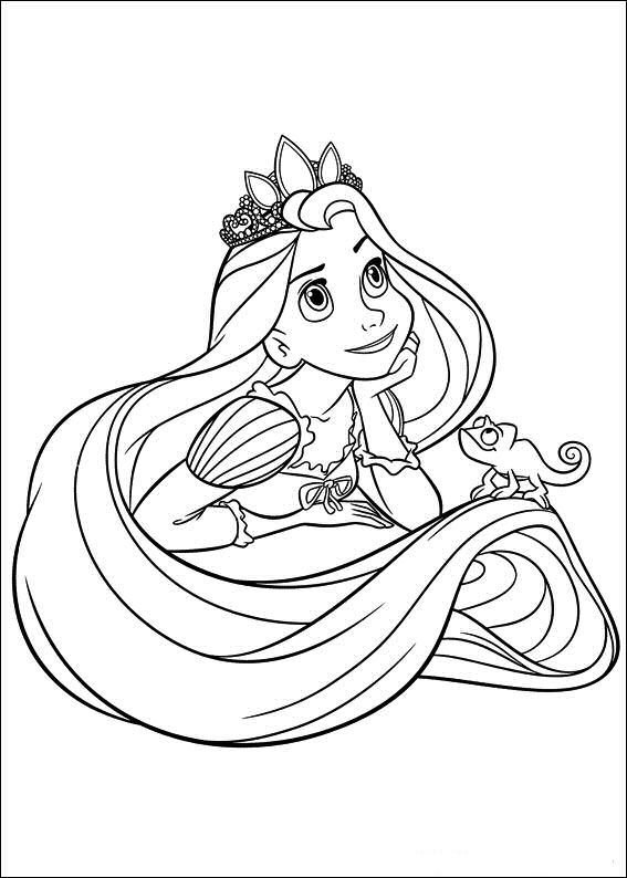 Featured image of post Princesas Para Pintar Rapunzel Por eso hoy os traemos varios dibujos para colorear que las volver n locas de alegr a