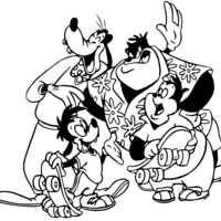 Desenho de Turma do Max e PJ para colorir