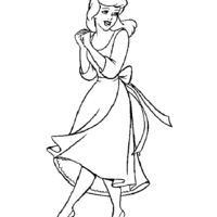 Desenho de Encantadora princesa para colorir