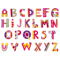 Desenhos de Alfabeto para imprimir