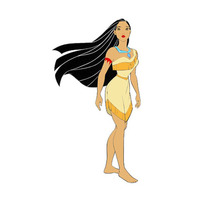 Desenhos de Pocahontas para colorir