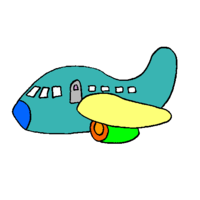 Desenhos de Avião para colorir