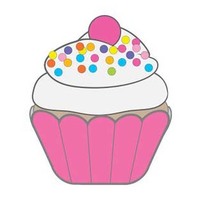 Desenhos de Cupcake para colorir