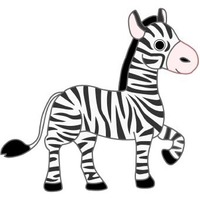Desenhos de Zebra para colorir