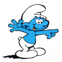 Desenhos dos Smurfs para colorir