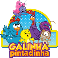 Desenhos da Galinha Pintadinha para colorir