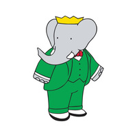 Desenhos de Babar para colorir