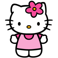 Desenhos de Hello Kitty para colorir