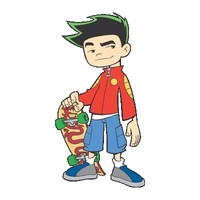 Desenhos de Jake Long para colorir