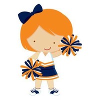 Desenhos de Cheerleader para colorir