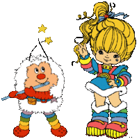 Desenhos de Rainbow Brite para colorir