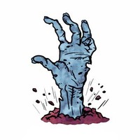 Desenhos de Zumbi para colorir