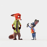 Desenhos de Zootopia para colorir