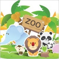 Desenhos de Zoológico para colorir