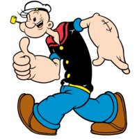 Desenhos do Popeye para colorir