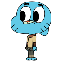 Desenhos de Gumball para colorir