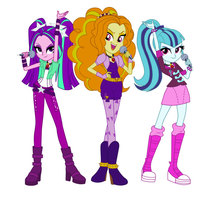 Desenhos de As Dazzlings para colorir