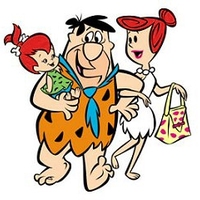 Desenhos dos Flintstones para colorir